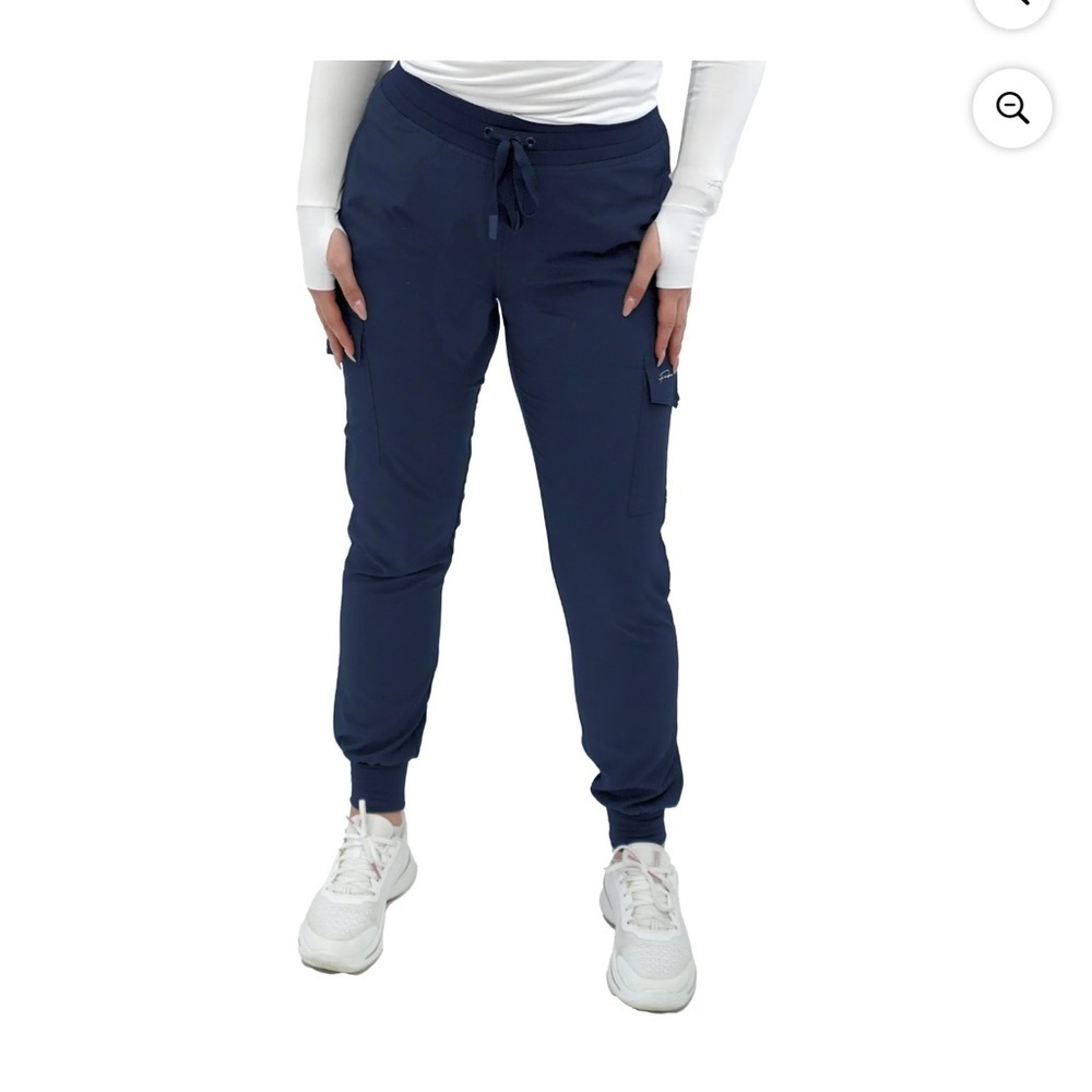 FUBU Navy Women’s Cargo Track Joggers